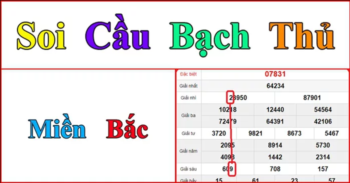 Soi cầu lô bạch thủ